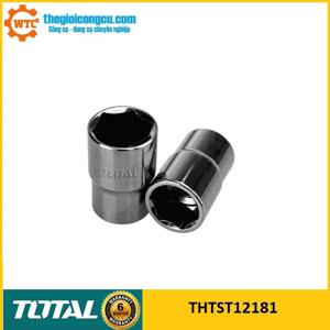 Đầu tuýp 6 góc 1/2" Total THTST12181, 18mm