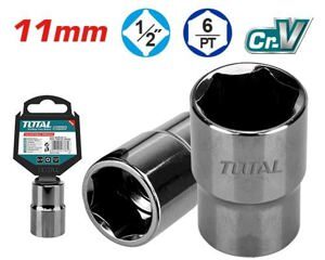 Đầu tuýp 6 góc 1/2" Total THTST12111, 11mm
