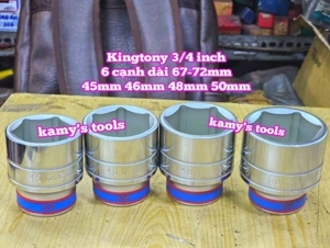 Đầu tuýp 6 góc 3/4" Kingtony 633548M
