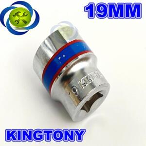 Đầu tuýp 6 góc 3/8" Kingtony 333519M, 19mm