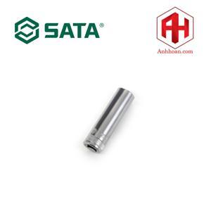 Đầu tuýp 6 góc dài Sata 12-407 - 3/8inch 14m