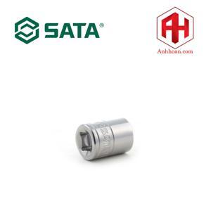 Đầu tuýp 6PT. 3/8" kích cỡ 1/2" Sata 12105