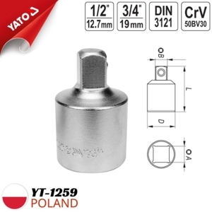 Đầu tuýp chuyển đổi Yato YT-1259