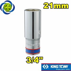 Đầu tuýp dài 3/4″ lục giác Kingtony 623521M