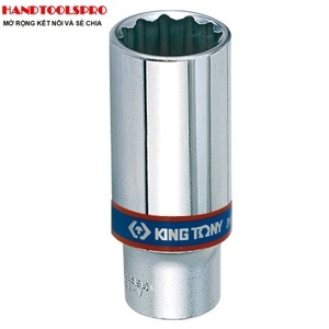 Đầu tuýp dài 3/8 inch bông 12mm Kingtony 323012M