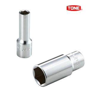 Đầu tuýp dài 6 cạnh 3/8" ra lục giác 21mm Nhật Bản 3S-21L Tone