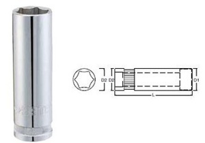 Đầu tuýp dài 6 góc Sata 13-411 - 1/2inch 20mm