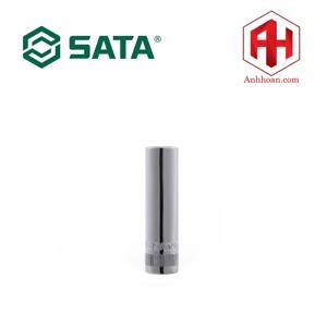 Đầu tuýp dài, 6PT 12mm 1/4" Sata 11409