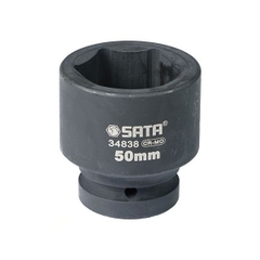 Đầu tuýp đen 1" 50mm Sata 34838