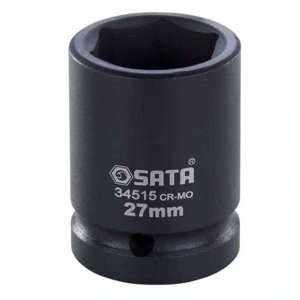 Đầu tuýp đen 6 góc 3/4" Sata 34-515 (34515), 27mm