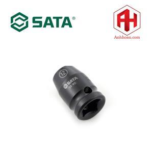 Đầu tuýp đen 6 góc Sata 34-305 - 1/2inch 12mm