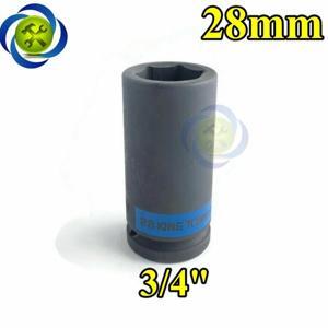 Đầu tuýp đen dài 3/4 inch lục giác Kingtony 643528M