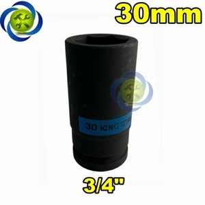 Đầu tuýp đen dài 3/4 inch lục giác Kingtony 643530M