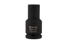 Đầu tuýp đen dài Sata 34615
