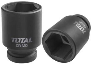 Đầu tuýp đen lục giác vuông 1 inch Total THHISD0148L