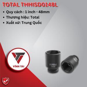 Đầu tuýp đen lục giác vuông 1 inch Total THHISD0148L