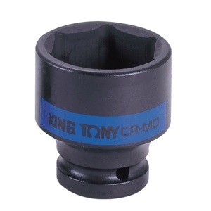 Đầu tuýp đen ngắn 1 inch lục giác 95mm 853595m kingtony