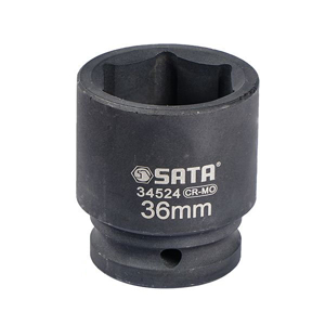 Đầu tuýp đen Sata 34524