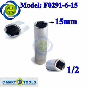 Đầu tuýp lục giác 1/2" C-Mart F0291-6-15