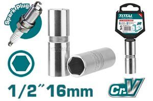 Đầu tuýp lục giác 1/2in 16mm Total THSPS12166