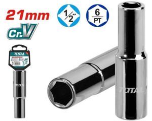 Đầu tuýp lục giác 21mm Total THTST12213L