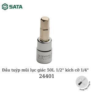 Đầu tuýp mũi lục giác 50L Sata 24401