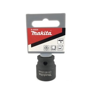 Đầu tuýp ngắn 3/8" 20mm Makita B-40026