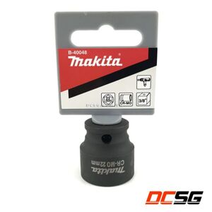 Đầu tuýp ngắn 3/8" 22mm Makita B-40048