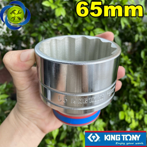 Đầu tuýp trắng ngắn 3/4″ 12 cạnh Kingtony 633065M