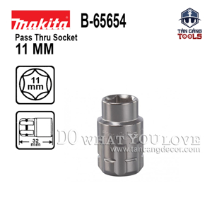 Đầu tuýp xuyên tâm Makita B-65654