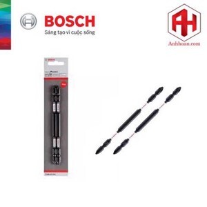 Đầu vặn vít ngắn 2 mũi Bosch 2608522410