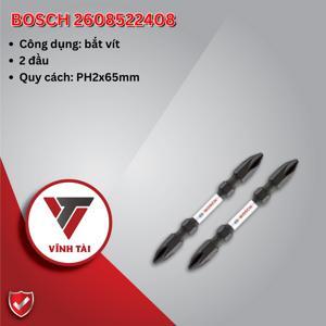 Đầu vặn vít ngắn 2 mũi Bosch 2608522408