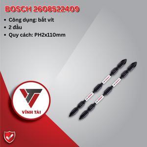 Đầu vặn vít ngắn 2 mũi Bosch 2608522409