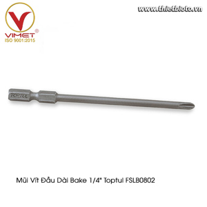 Đầu vít bắn tôn bake Toptul FSLB0802 1/4 inch