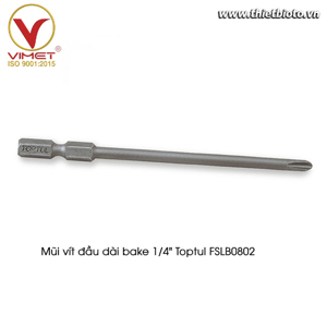 Đầu vít bắn tôn bake Toptul FSLB0802 1/4 inch