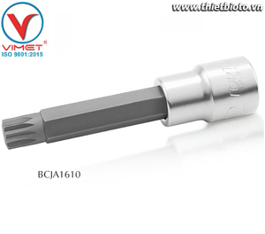 Đầu vít dài bông 1/2"xM10 Toptul BCJA1610