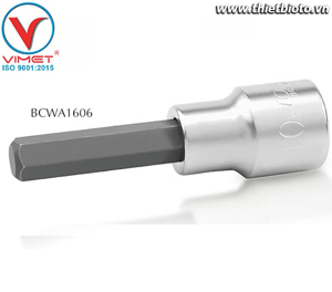 Đầu vít lục giác dài 1/2" x 6mm Toptul BCWA1606