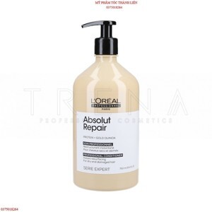 Dầu xả chăm sóc tóc hư tổn Loreal Absolut Repair Lipidium 750ml