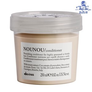 Dầu xả dành cho tóc khô do uốn duỗi nhuộm Davines Nounou - 250ml