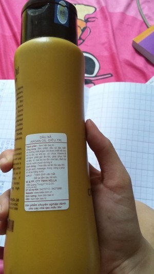 Dầu xả Kella Argan Oil Treatment 500ml