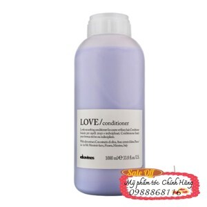 Dầu xả làm thẳng và mượt tóc Davines Love Smoothing Essential Haircare Conditioner - 1000ml