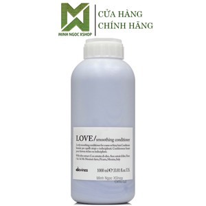 Dầu xả làm thẳng và mượt tóc Davines Love Smoothing Essential Haircare Conditioner - 1000ml