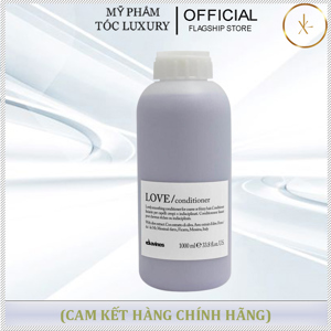 Dầu xả làm thẳng và mượt tóc Davines Love Smoothing Essential Haircare Conditioner - 1000ml