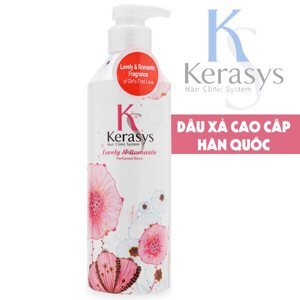 Dầu xả nước hoa Kerasys Lovely & Romantic Perfumed Rinse 600ml