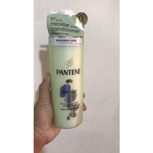 Dầu xả Pantene Micellar làm sạch và dưỡng ẩm chiết xuất hoa súng 530ml