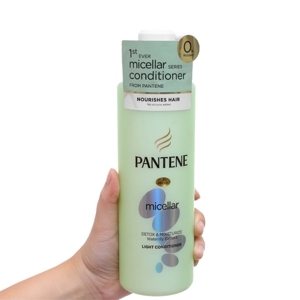 Dầu xả Pantene Micellar làm sạch và dưỡng ẩm chiết xuất hoa súng 530ml