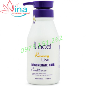 Dầu xả phục hồi tóc Lacei Recovery Line Regenerate Hair Conditioner 500ml