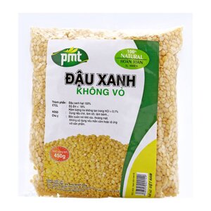 Đậu xanh không vỏ PMT gói 450g