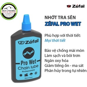 Dầu xích Zefal Pro Wet 120ml