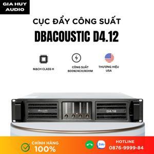 Đẩy 4 kênh DBacoustic D4.12